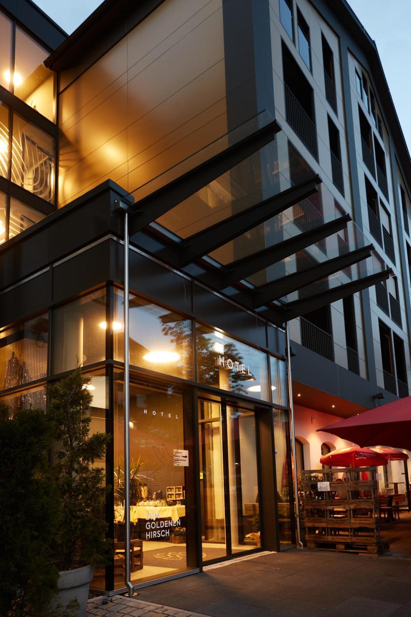 Hotel Zum Goldenen Hirsch ゾントホーフェン エクステリア 写真